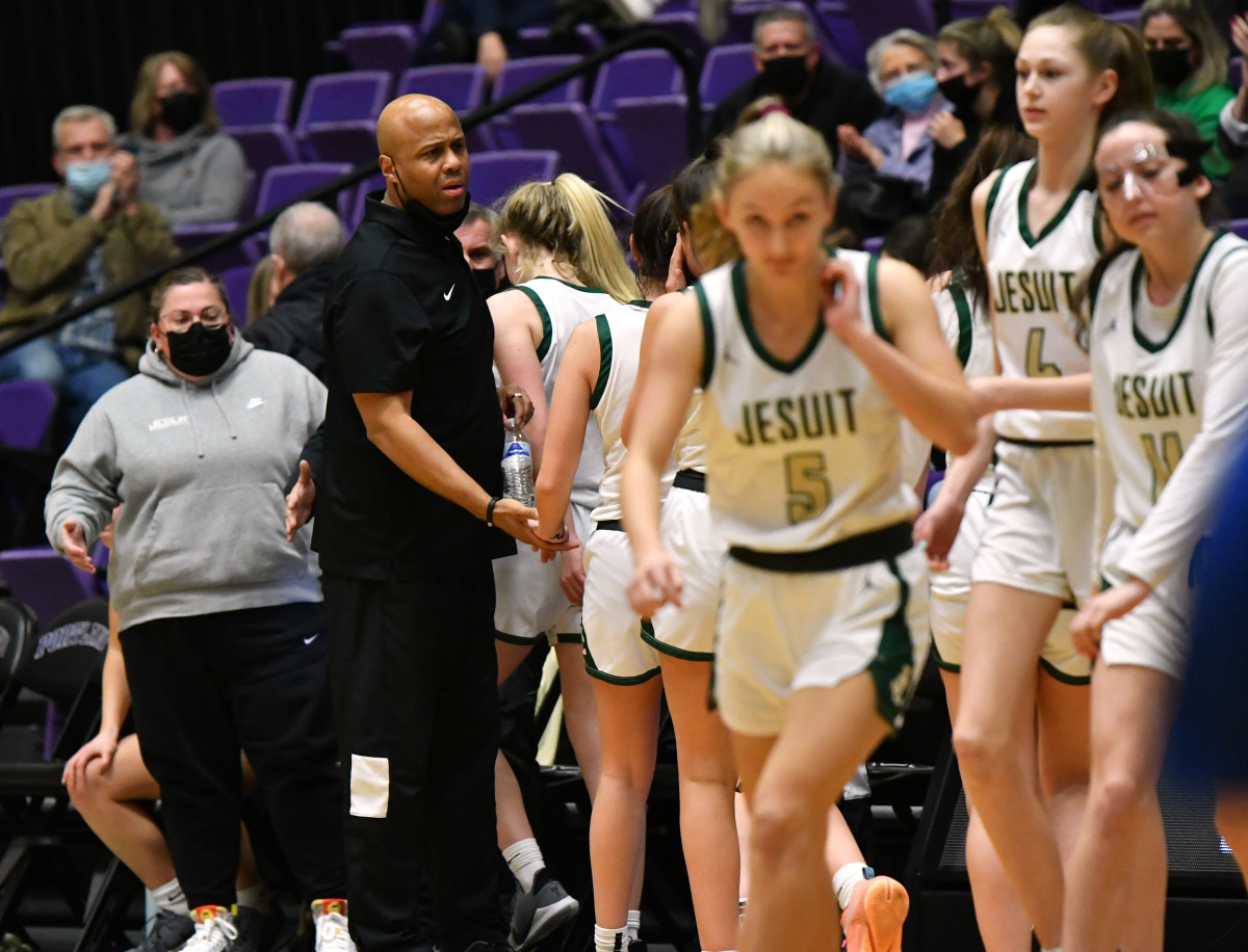 Barlow Jesuit girls basketball Taylor Balkom 47